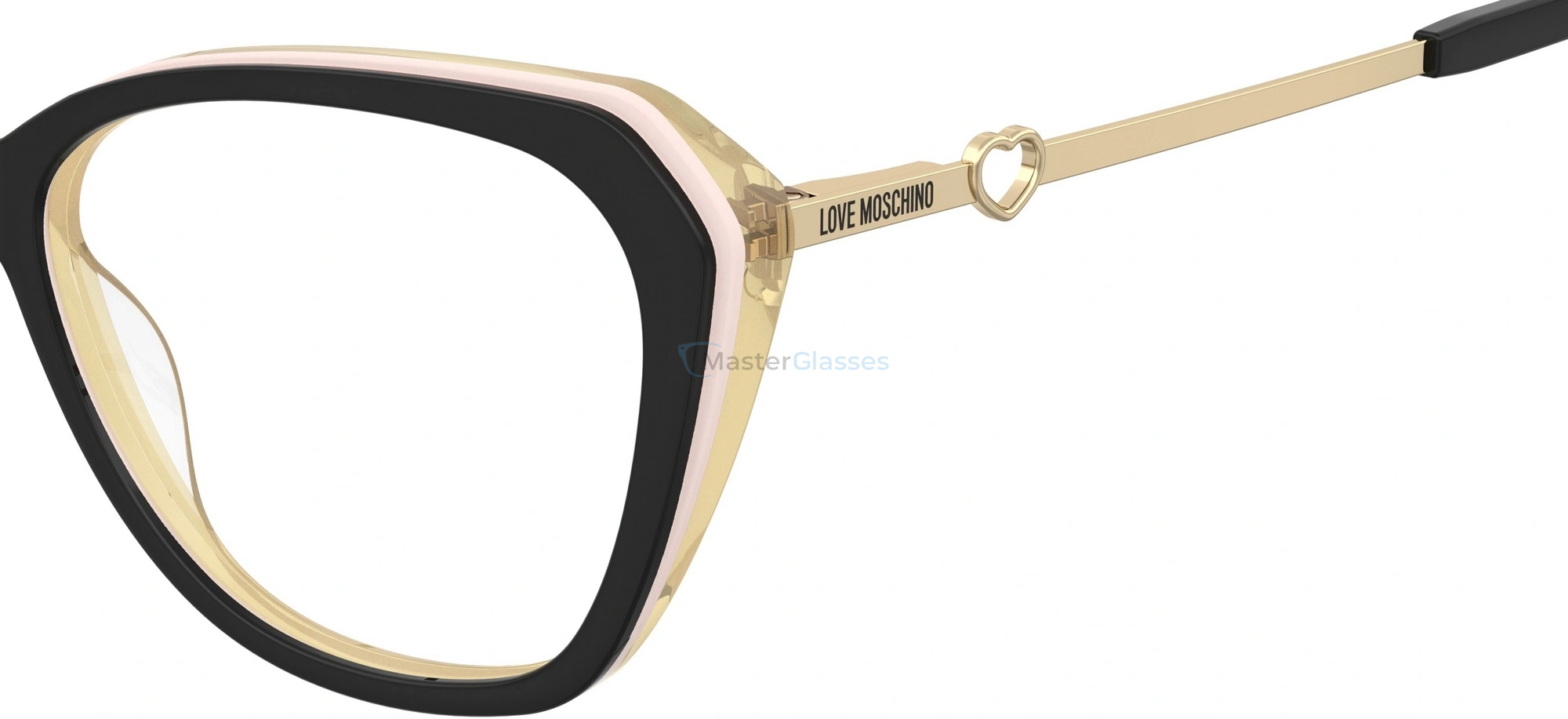  MOSCHINO LOVE MOL653 SZE Black Multicolor