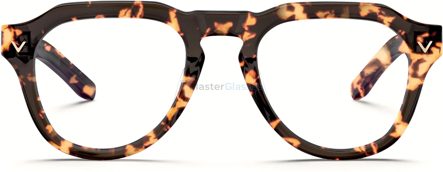  VALENTINO V - TALE - II TRT - GLD,  Honey Tortoise - V-Light Gold, CLEAR
