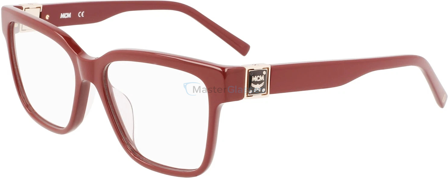  MCM MCM2727LB 601,  BURGUNDY, CLEAR
