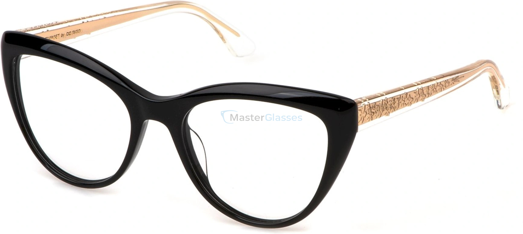  TWINSET VTW046 0700,  SHINY BLACK, CLEAR
