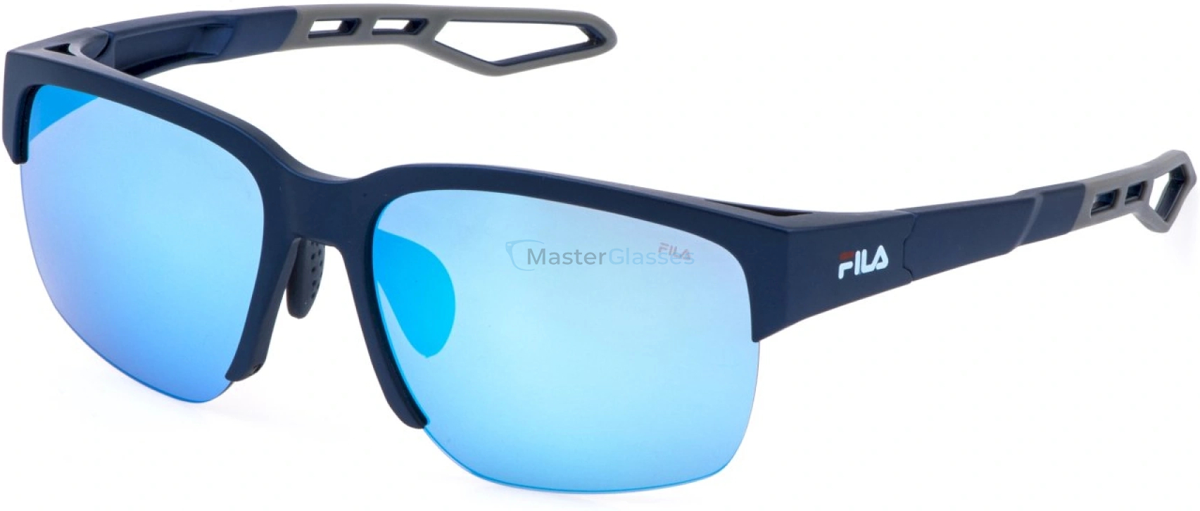   FILA SFIA06 7U4B,  MATT METALLIC BLUE, BROWN/MULTILAYER BLUE
