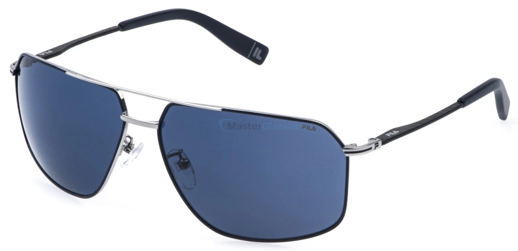  FILA SFIA09 0K53,  SHINY GUN W/SHINY BLUE PARTS, BLUE