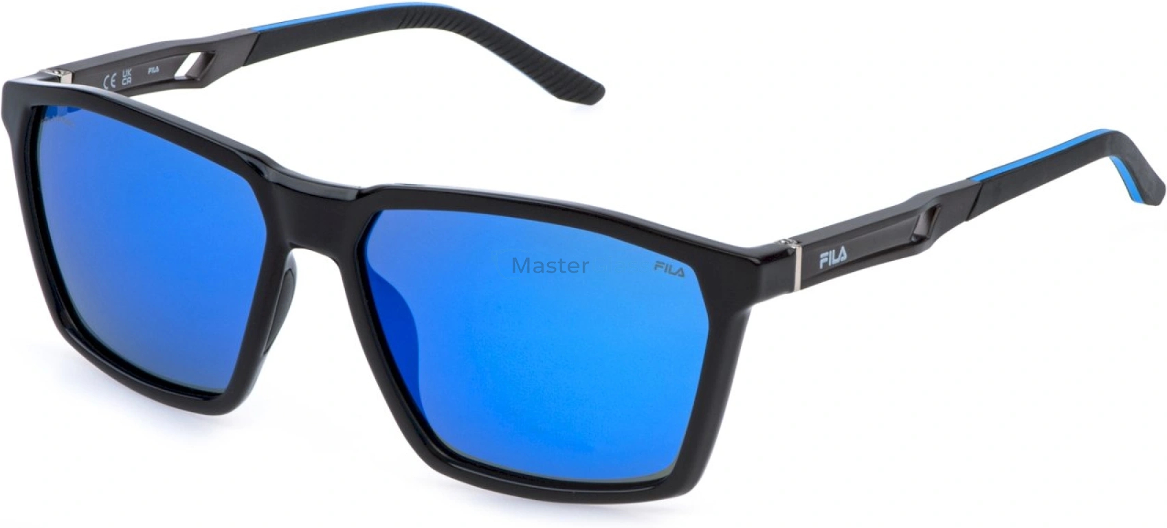   FILA SFIA07 Z42P,  TOTAL SHINY BLACK, SMOKE/MIRROR BLUE