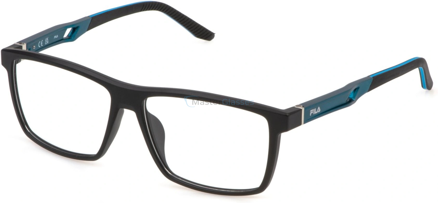  FILA VFI874 U28Y,  MATT BLACK, CLEAR
