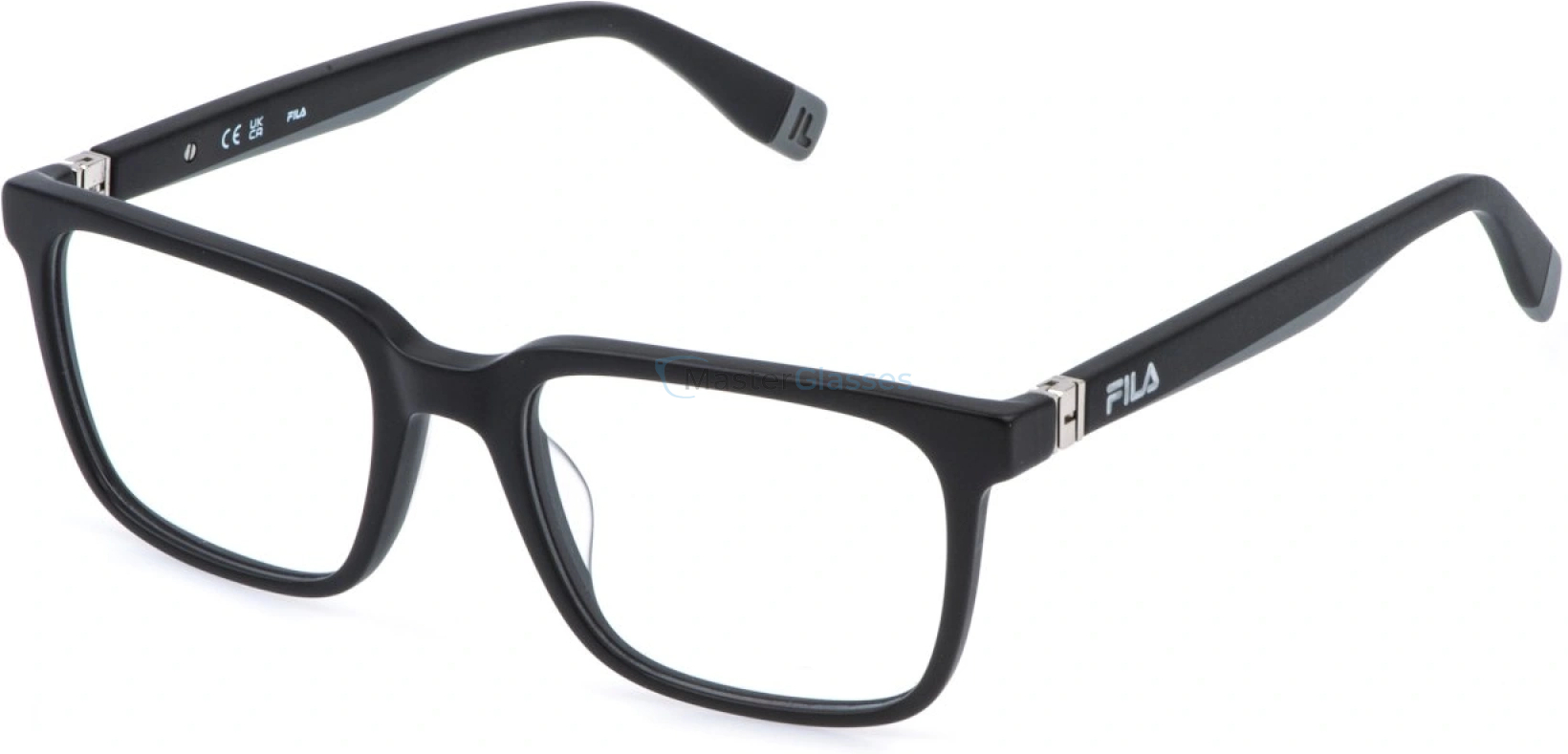  FILA VFI990 0703,  MATT/SANDBLASTED BLACK, CLEAR
