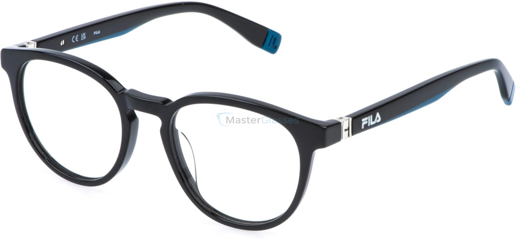  FILA VFI989 700Y,  SHINY BLACK, CLEAR
