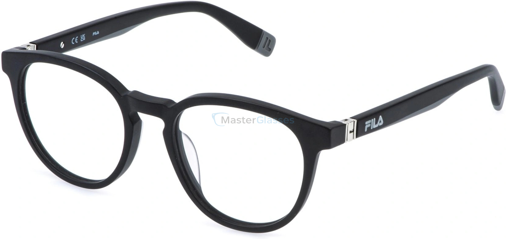  FILA VFI989 0703,  MATT/SANDBLASTED BLACK, CLEAR