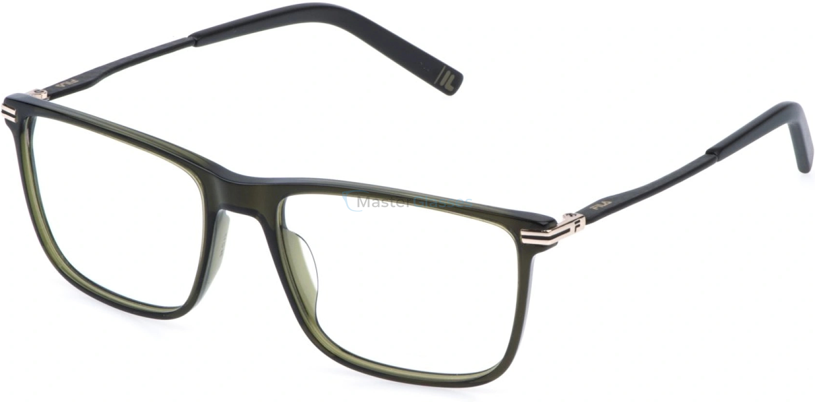  FILA VFI993 02GN,  SHINY TRANSP.GREEN, CLEAR