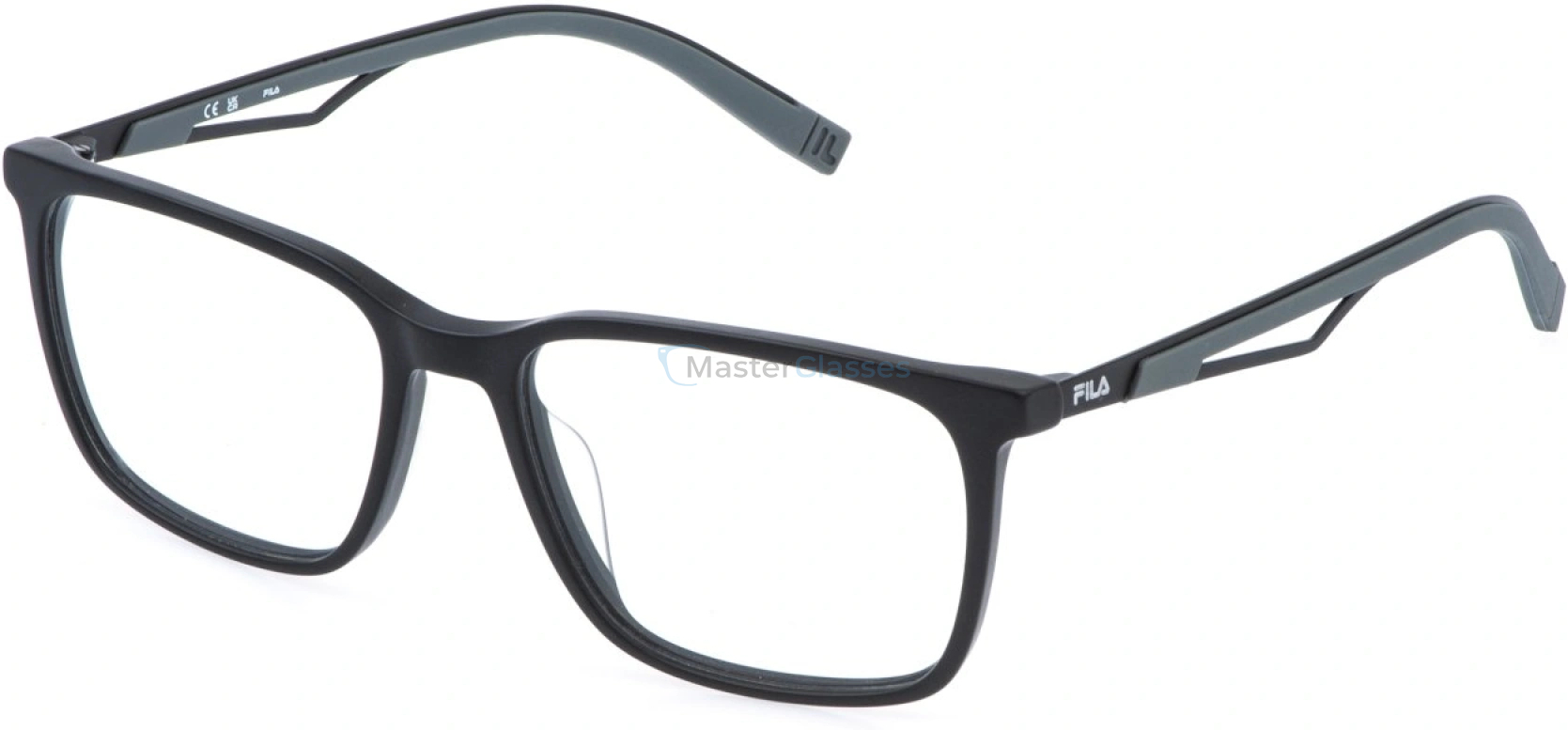  FILA VFI995 0703,  MATT/SANDBLASTED BLACK, CLEAR