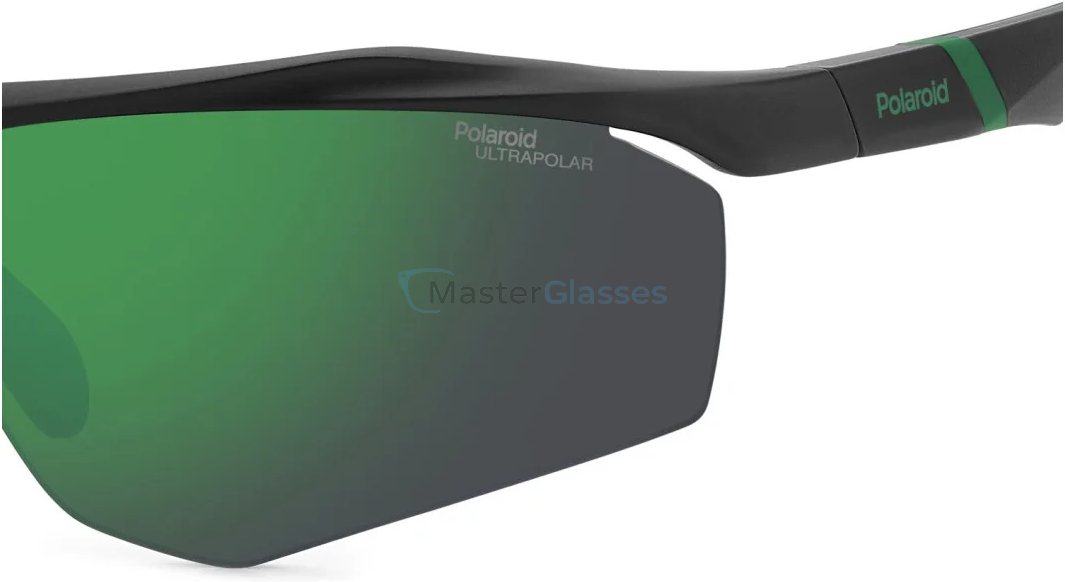   Polaroid Sport PLD 7055/S 3OL Matte Black Green