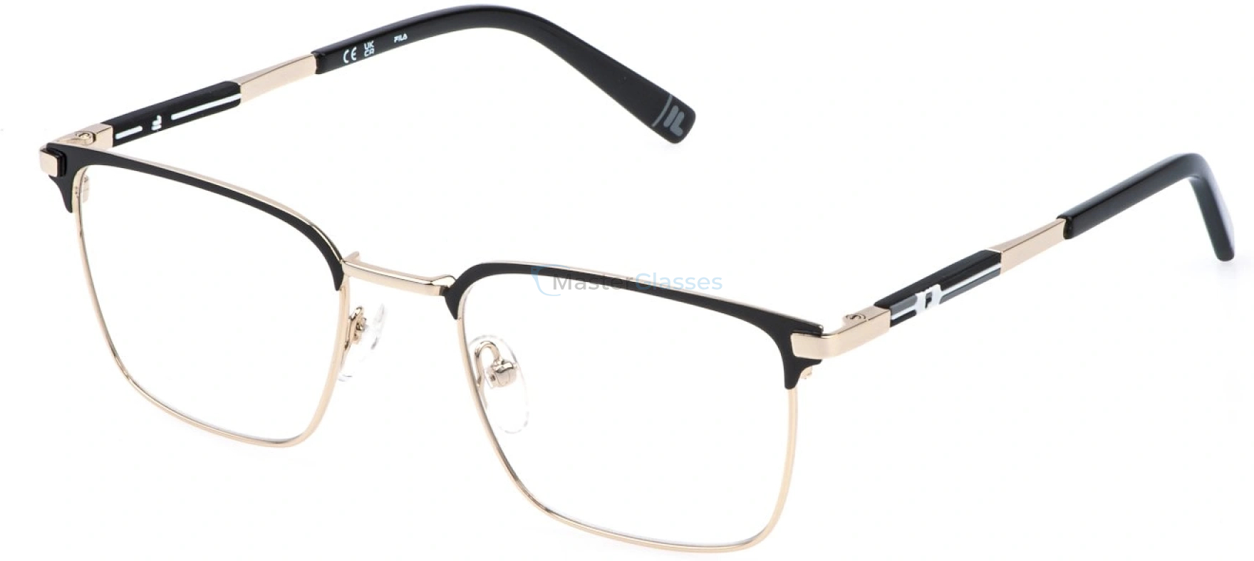  FILA VFIA15 0301,  SH.ROSE GOLD W/BLACK PARTS, CLEAR