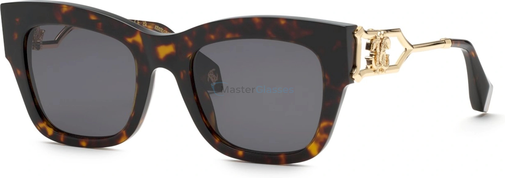   ROBERTO CAVALLI SRC130 01AY,  SHINY DARK HAVANA, SMOKE