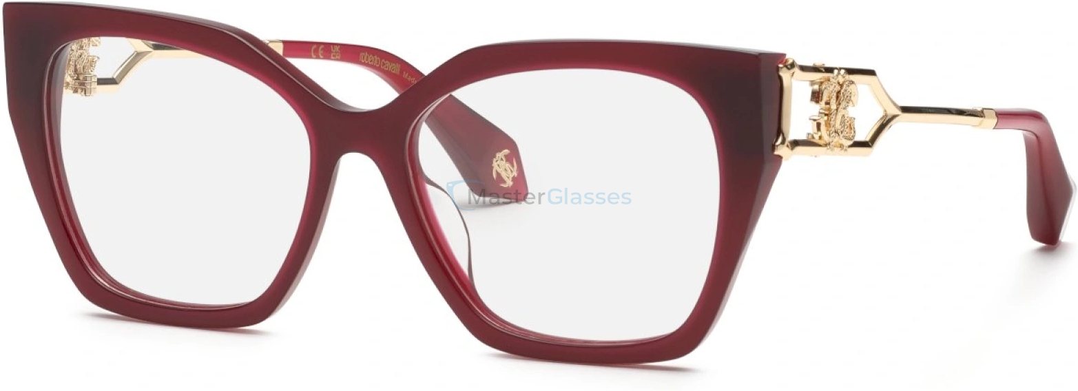 ROBERTO CAVALLI VRC120 06PJ,  SHINY OPAL VIOLET, CLEAR