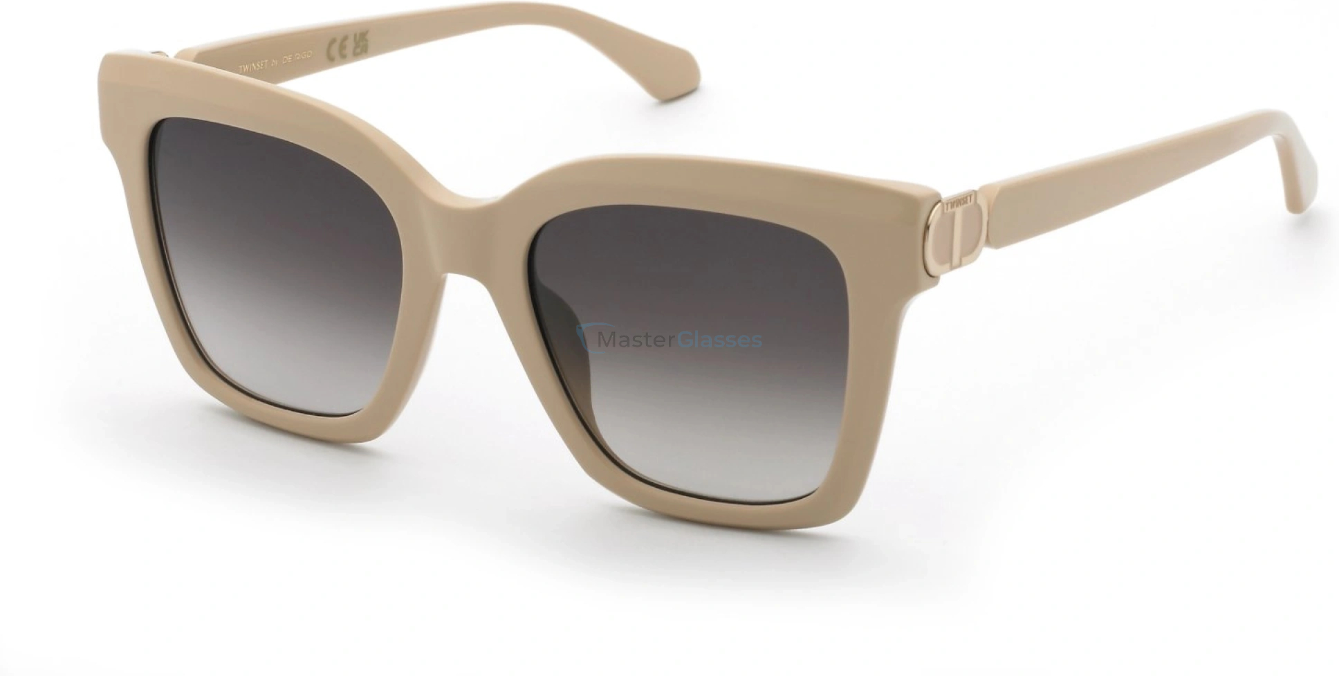   TWINSET STW096 06Y1,  SHINY BEIGE, BROWN GRADIENT PINK