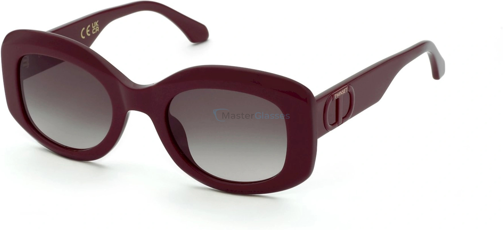   TWINSET STW098 08LA,  SHINY BORDEAUX, BROWN GRADIENT PINK