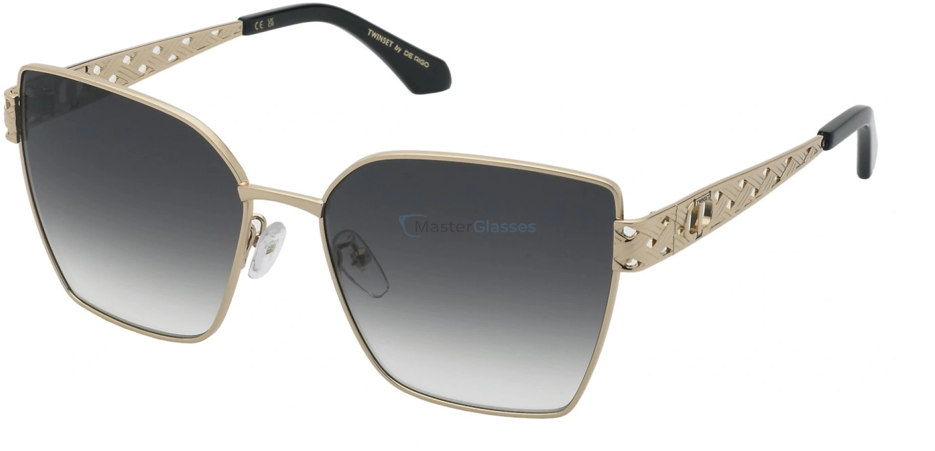   TWINSET STW107 0300,  SHINY TOTAL ROSE GOLD, SMOKE GRADIENT
