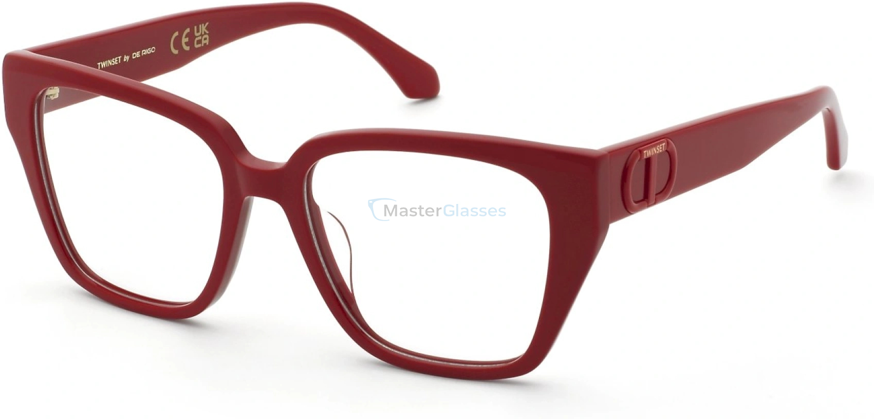 TWINSET VTW084 06Y6,  SHINY FULL RED, CLEAR