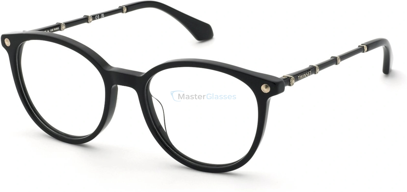  TWINSET VTW087 0700,  SHINY BLACK, CLEAR