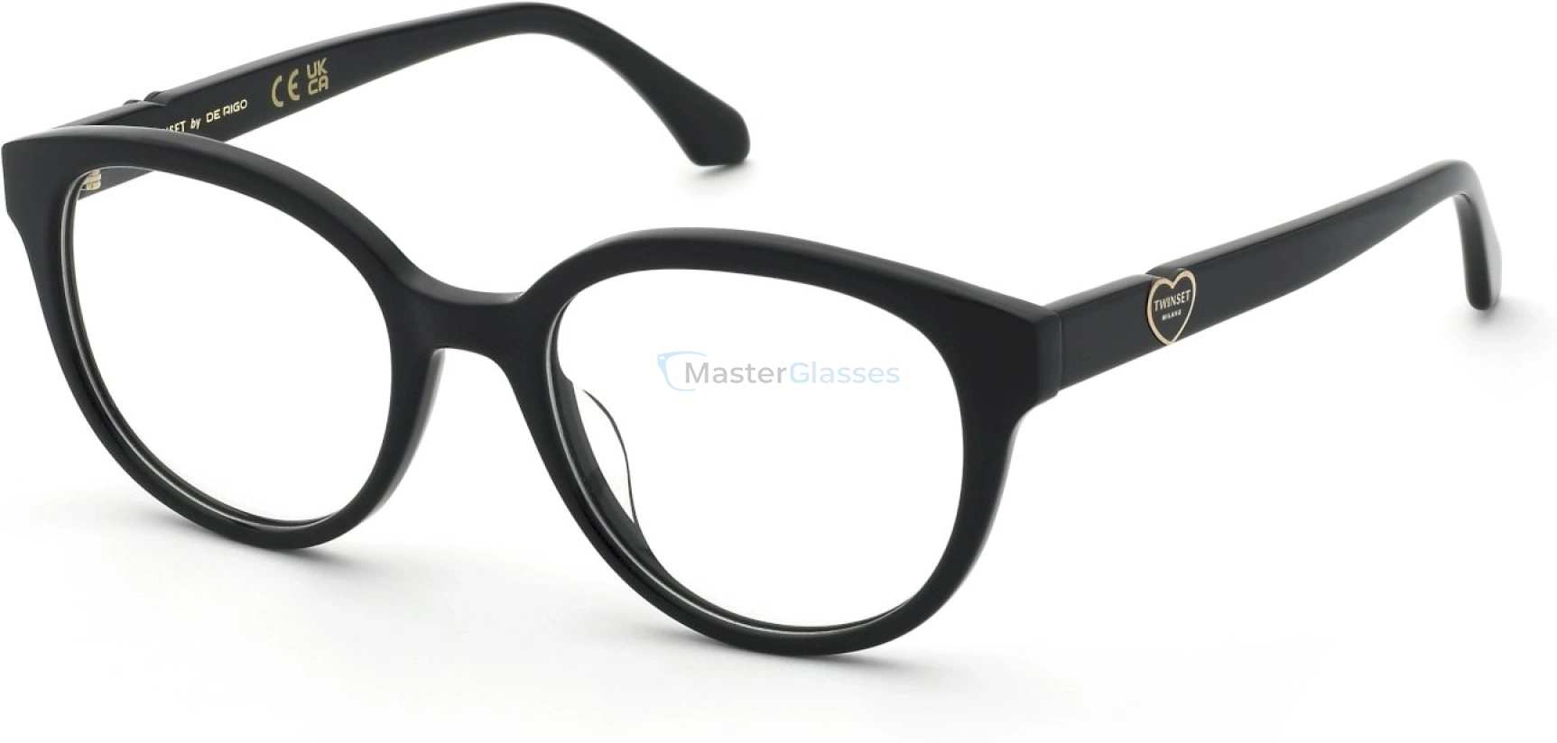  TWINSET VTW091 0700,  SHINY BLACK, CLEAR