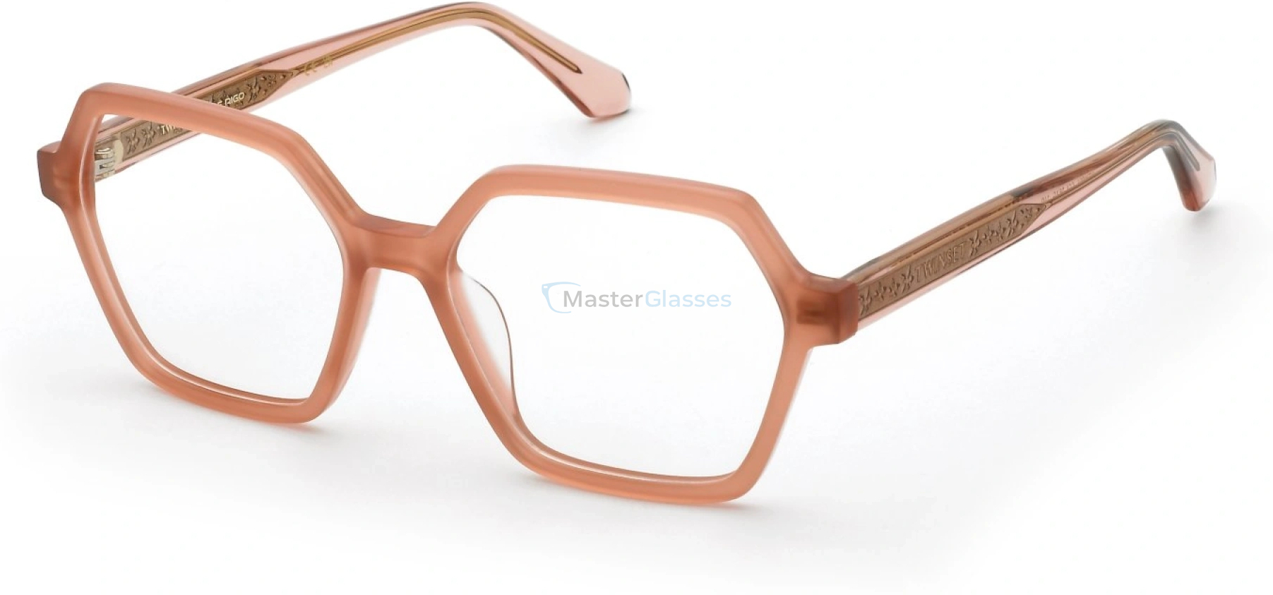  TWINSET VTW094 06XG,  SHINY OPAL CORAL, CLEAR
