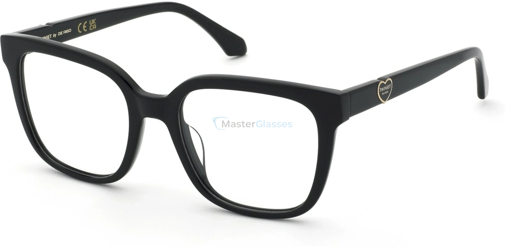  TWINSET VTW090 0700,  SHINY BLACK, CLEAR