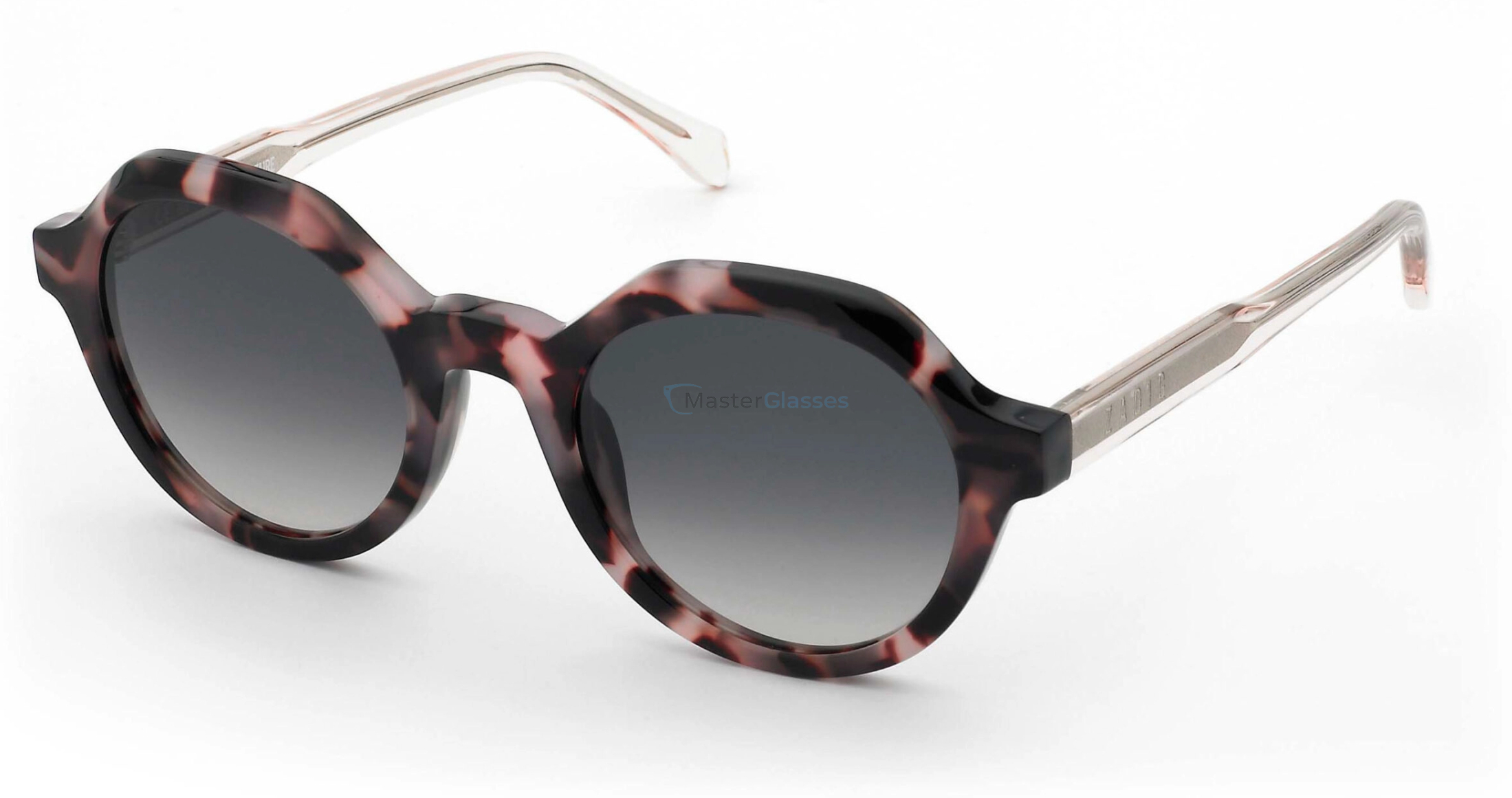   ZADIG and VOLTAIRE SZV453 01GT,  FUXIA/PINK HAVANA, SMOKE GRADIENT