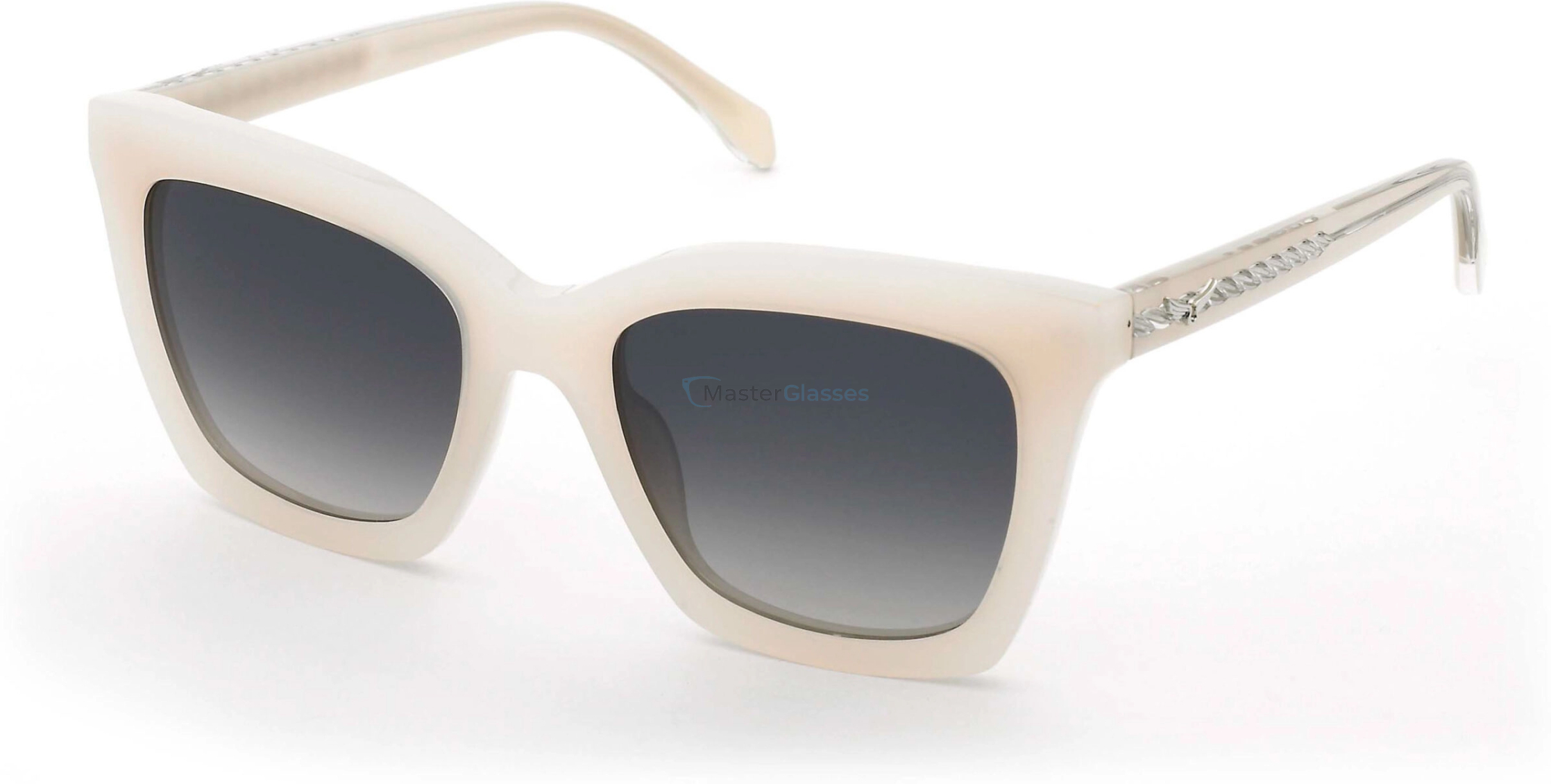   ZADIG and VOLTAIRE SZV455 0822,  SHNY PEARLED WHITE, SMOKE GRADIENT