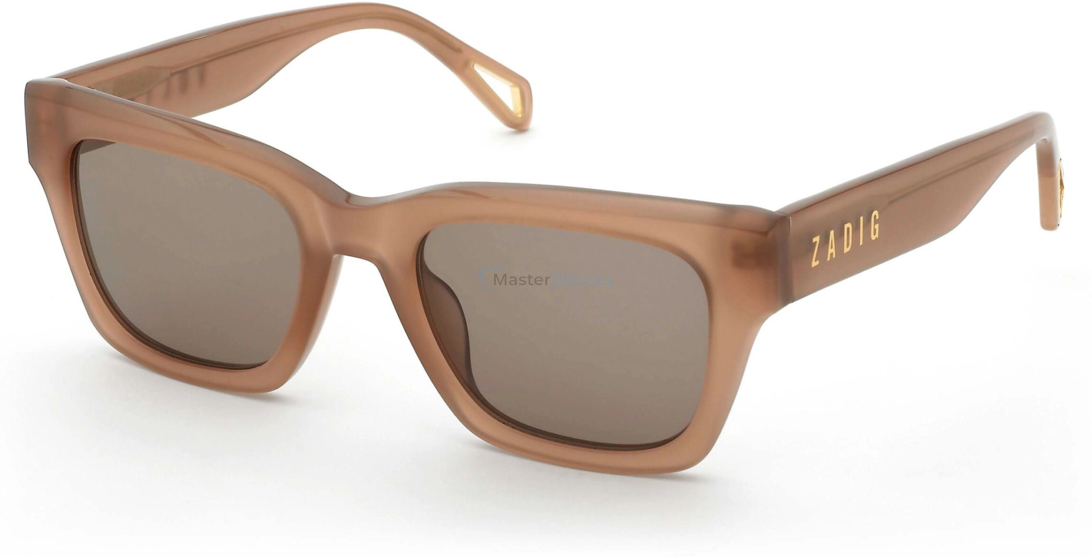  ZADIG and VOLTAIRE SZV461 06XM,  SHINY OPAL BROWN, BROWN