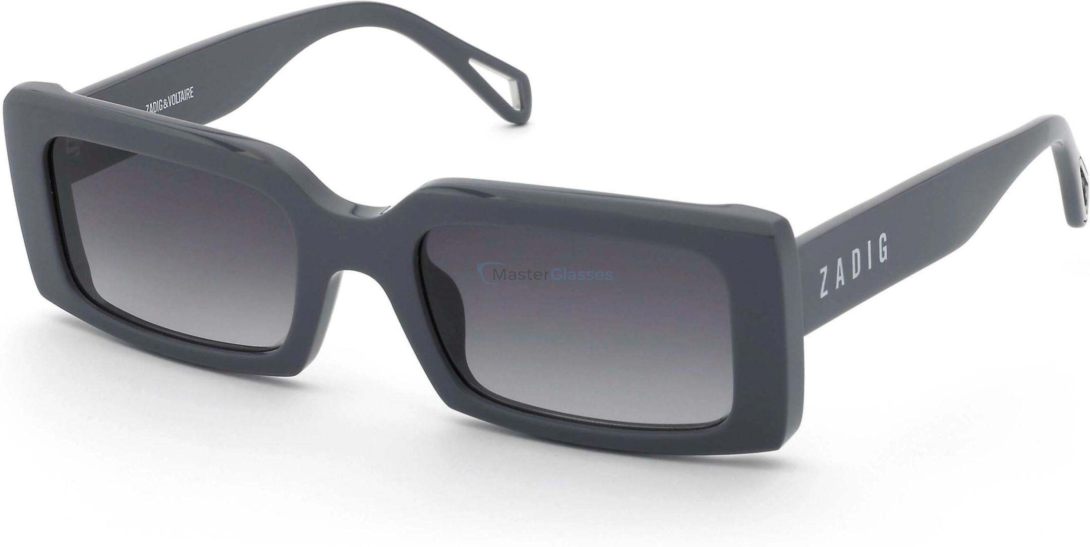   ZADIG and VOLTAIRE SZV462 0GFS,  FULL GREY, SMOKE GRADIENT SMOKE