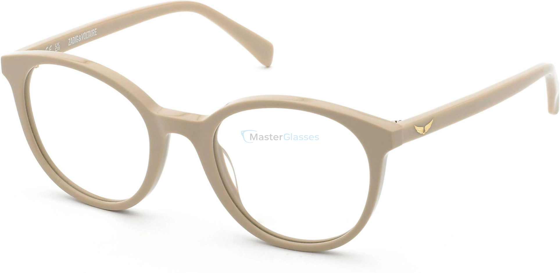  ZADIG and VOLTAIRE VZJ055 06K6,  SHINY FULL BEIGE, CLEAR