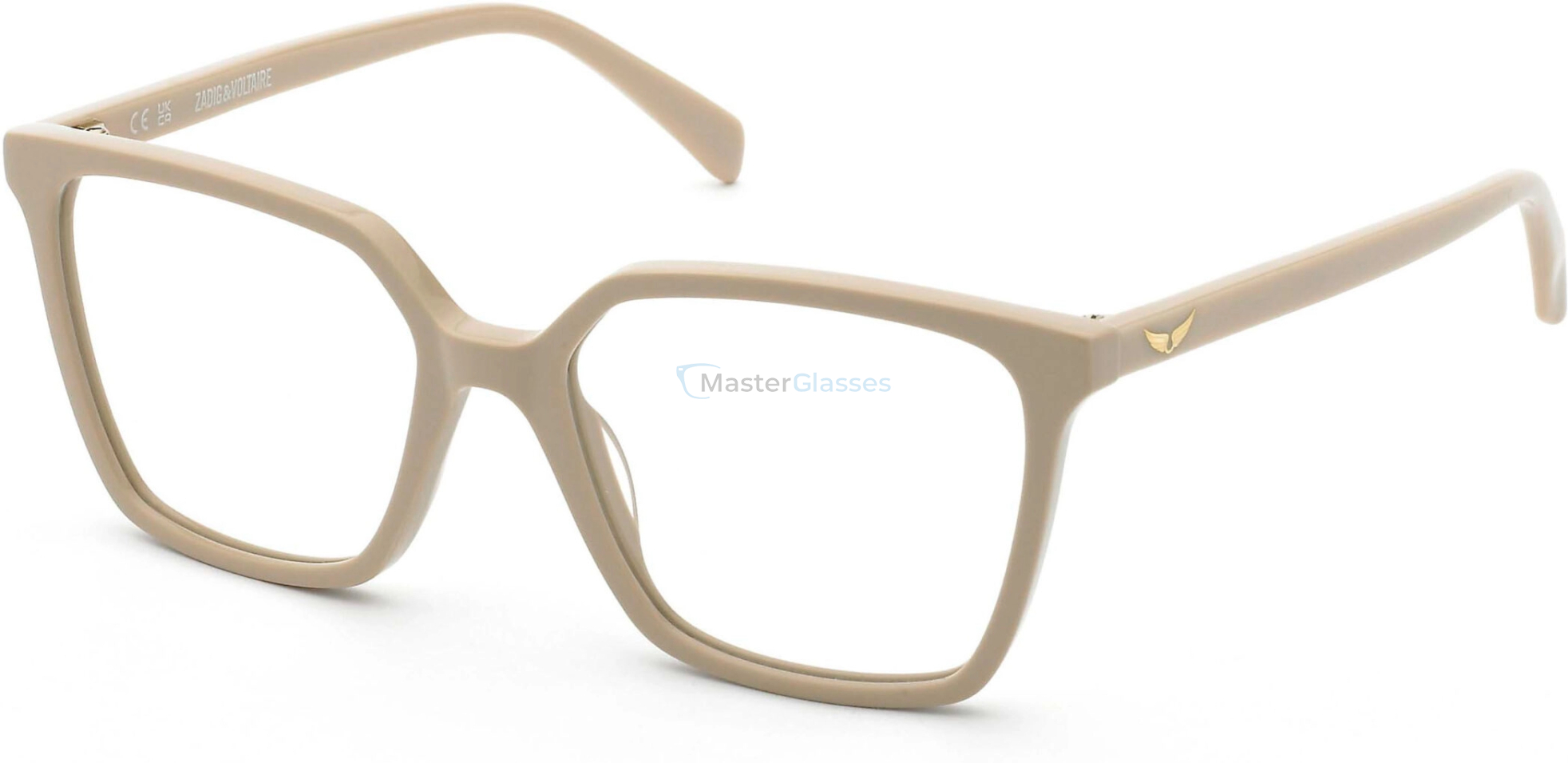  ZADIG and VOLTAIRE VZJ056 06K6,  SHINY FULL BEIGE, CLEAR