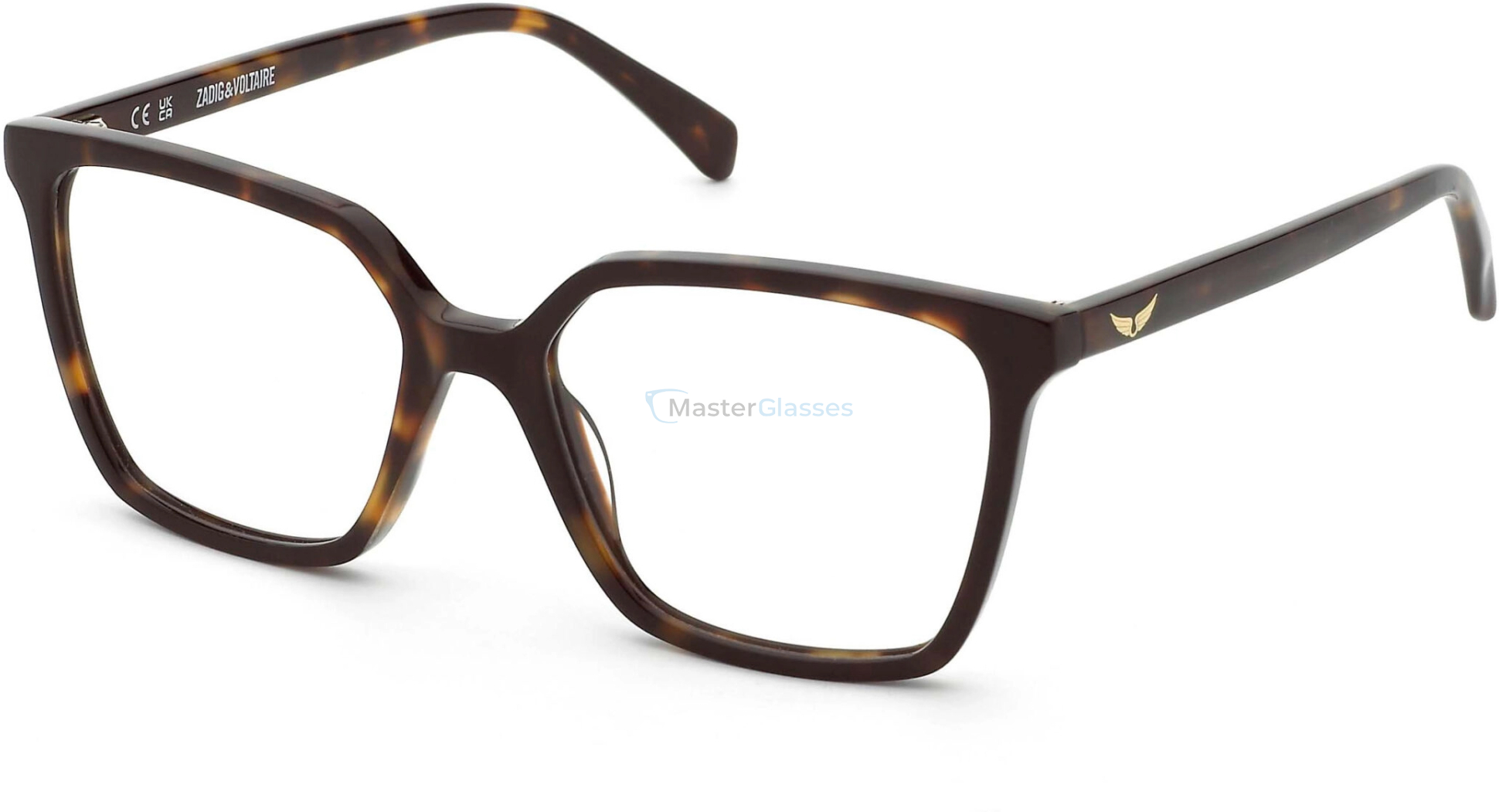  ZADIG and VOLTAIRE VZJ056 04BL,  DARK HAVANA, CLEAR