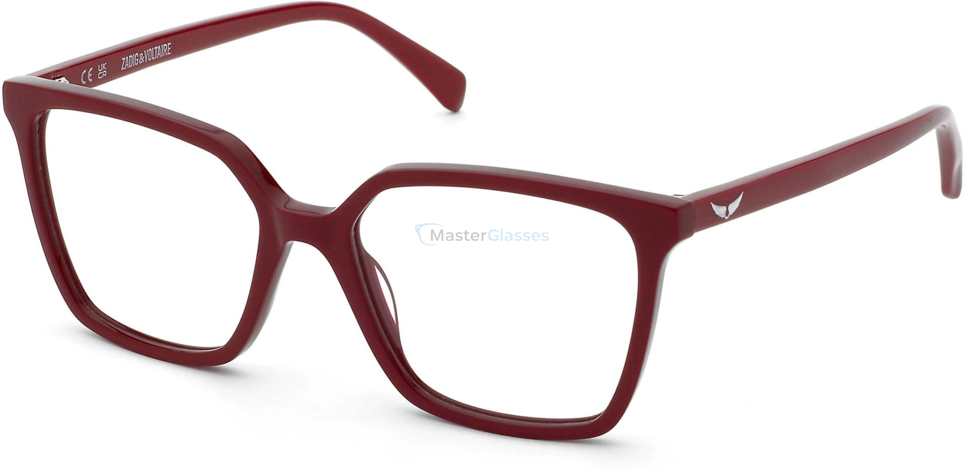  ZADIG and VOLTAIRE VZJ056 01CK,  BORDEAUX, CLEAR
