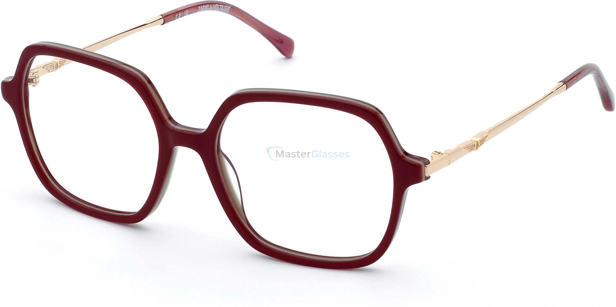  ZADIG and VOLTAIRE VZJ059 0ANF,  MULTILAYER BORDEAUX, CLEAR