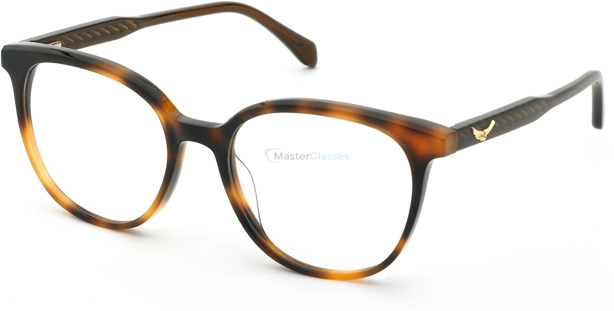  ZADIG and VOLTAIRE VZV438 09AJ,  HAVANA BROWN, CLEAR