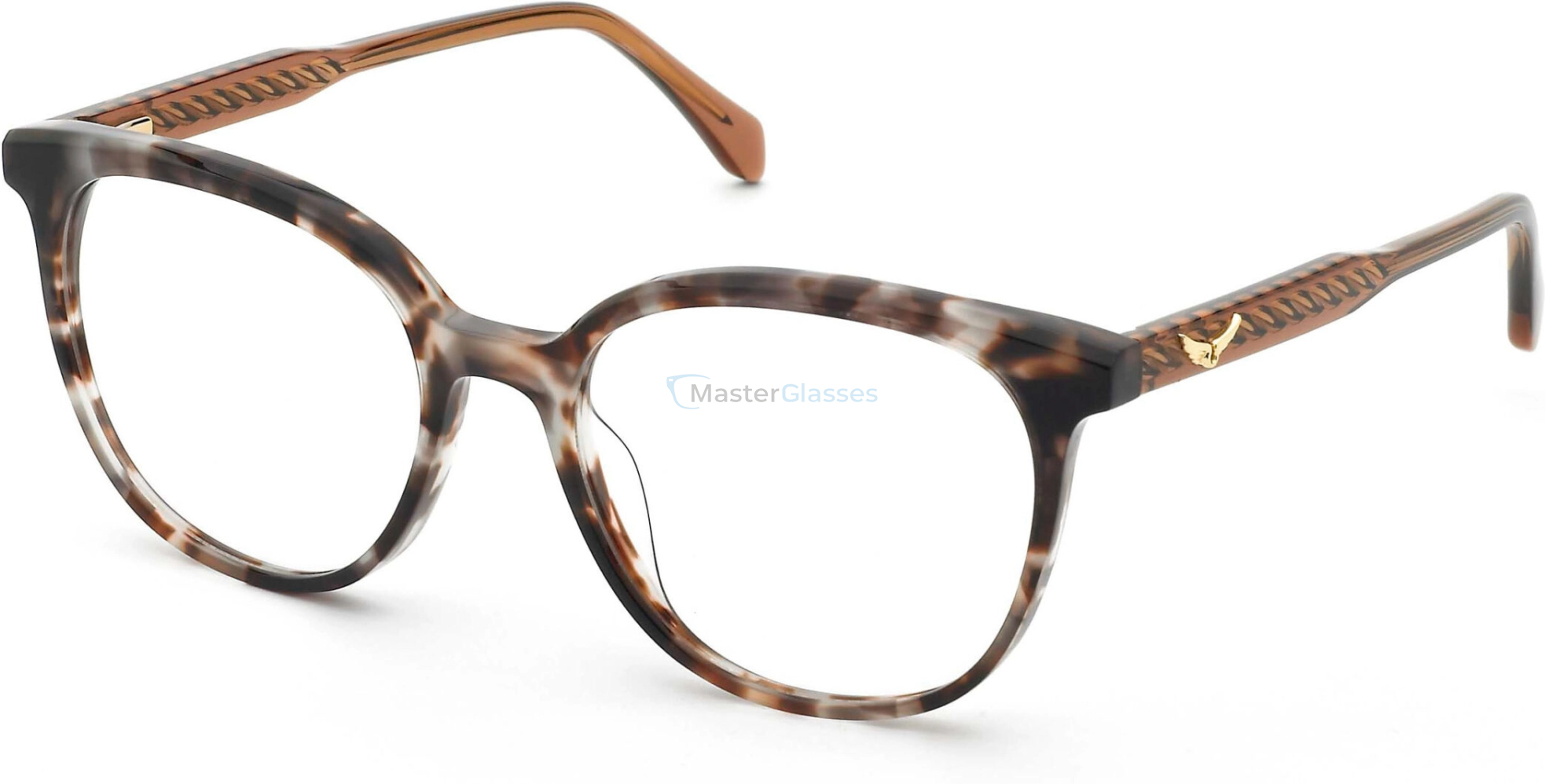  ZADIG and VOLTAIRE VZV438 06FM,  SHINY HAVANA+OPAL CREAM, CLEAR