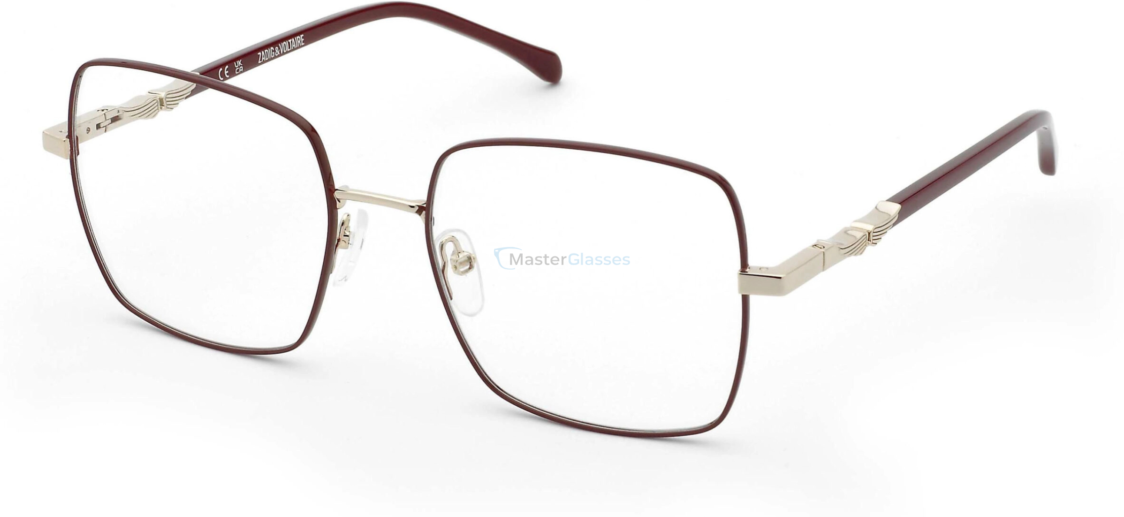  ZADIG and VOLTAIRE VZV447 0SN9,  SHINY LIGHT GOLD W/COLOURED PA, CLEAR
