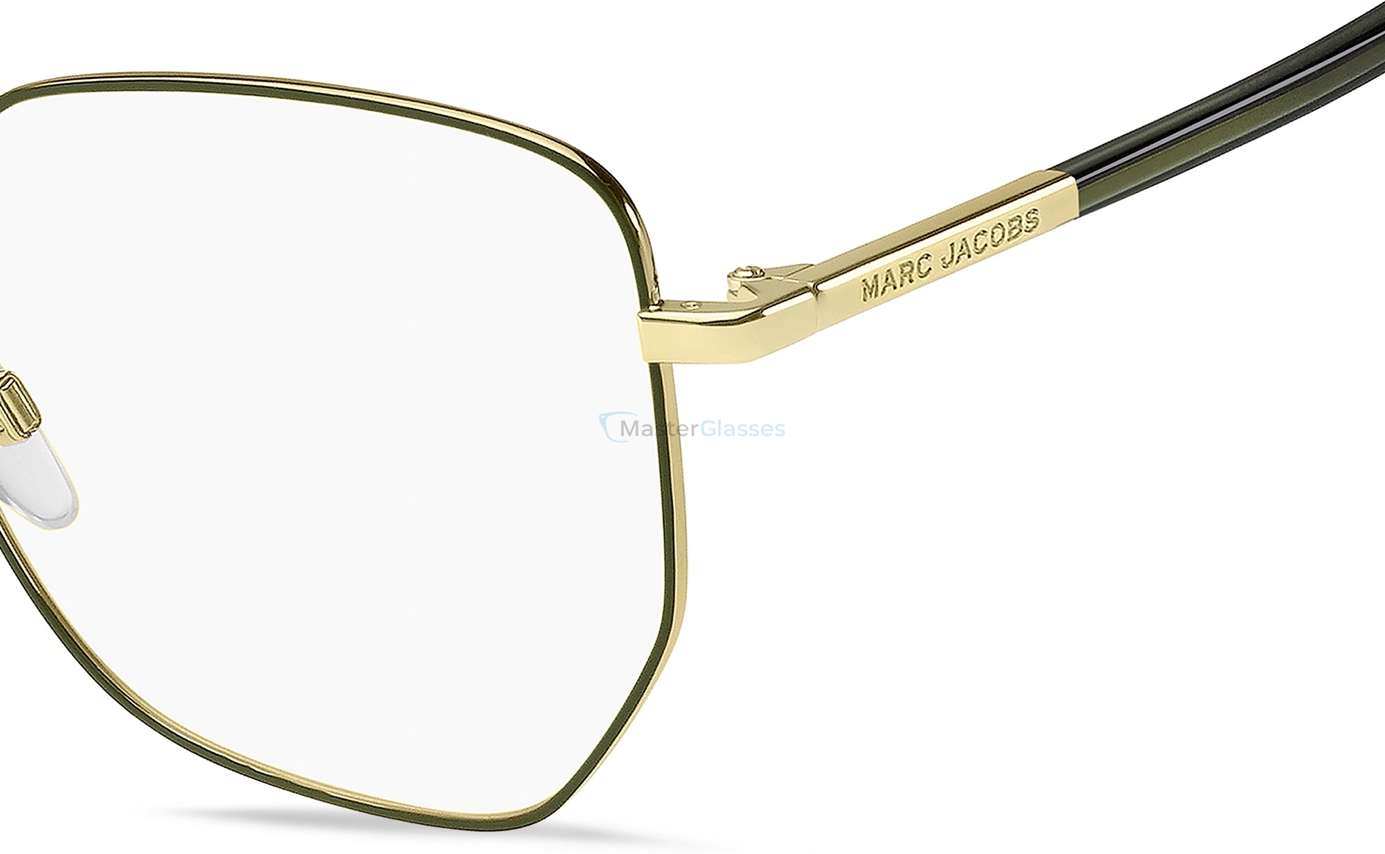  MARC JACOBS MARC 780 821 Matte Gold Green