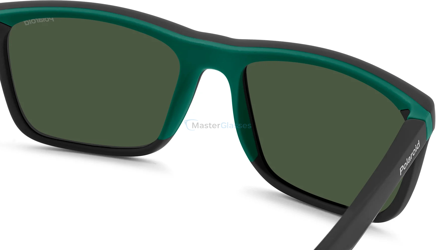   POLAROID PLD 2141/S 3OL Matte Black Green
