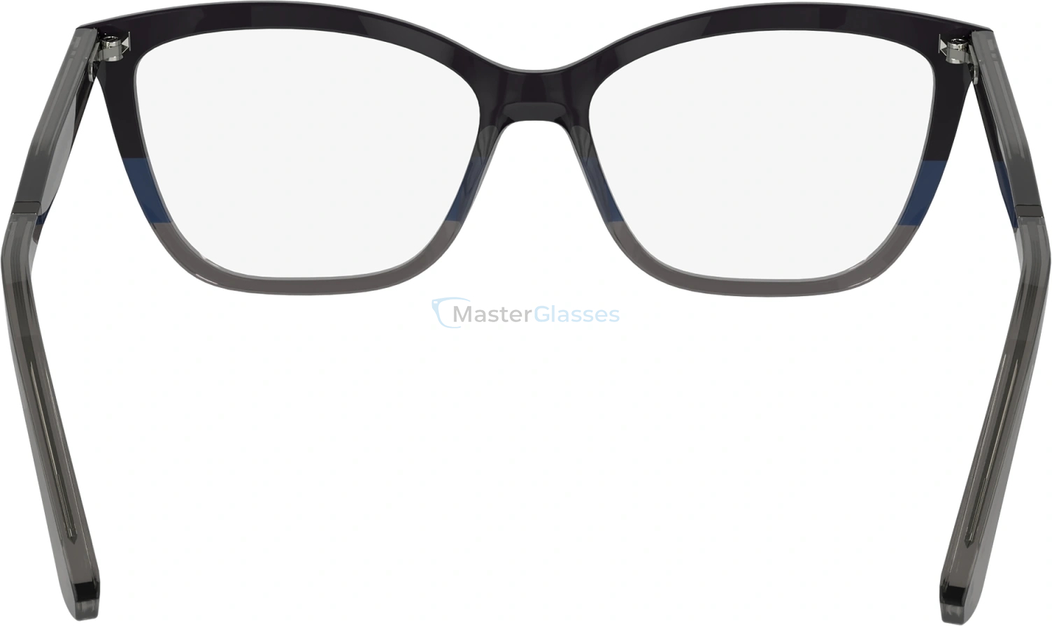  CALVIN KLEIN CK23545 7,  BLACK/BLUE/GREY, CLEAR