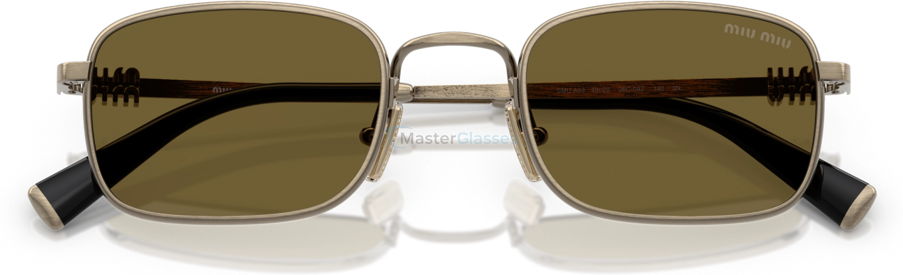   Miu Miu MU A53S 26C09Z Gold