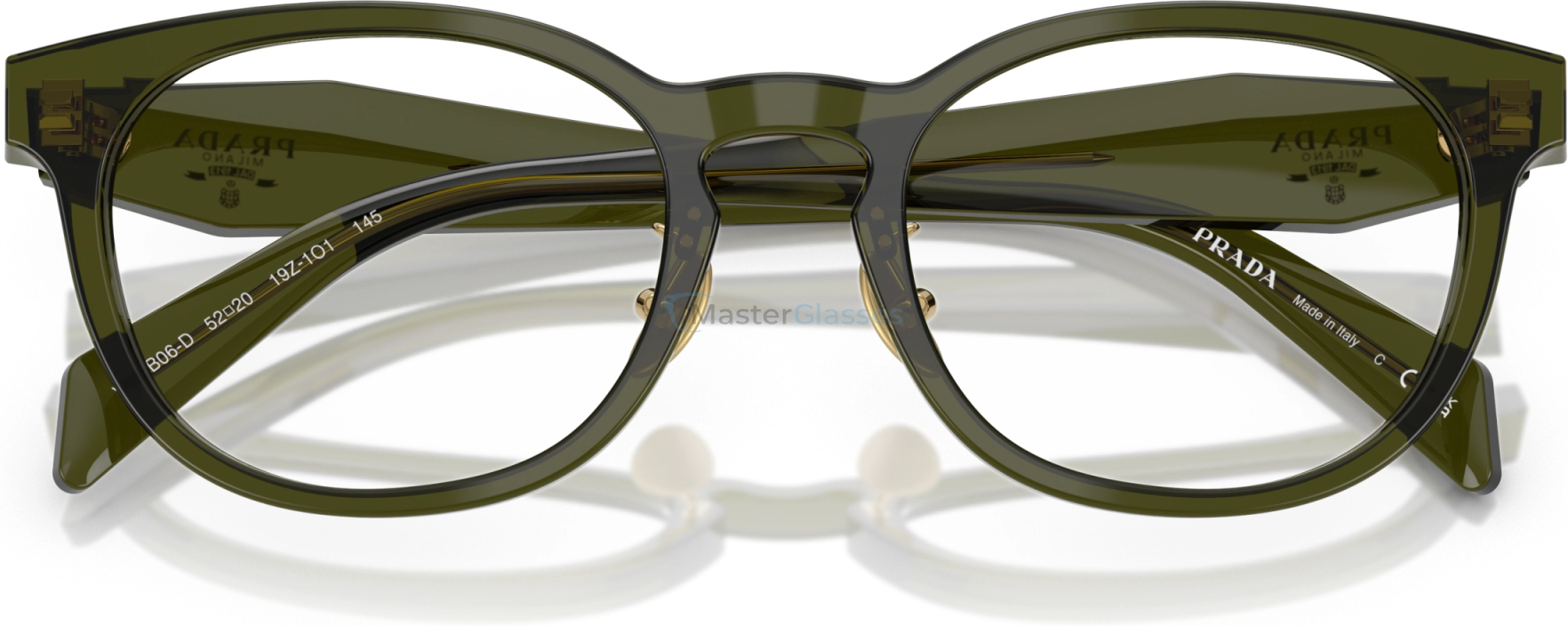  Prada PR B06VD 19Z1O1 Green