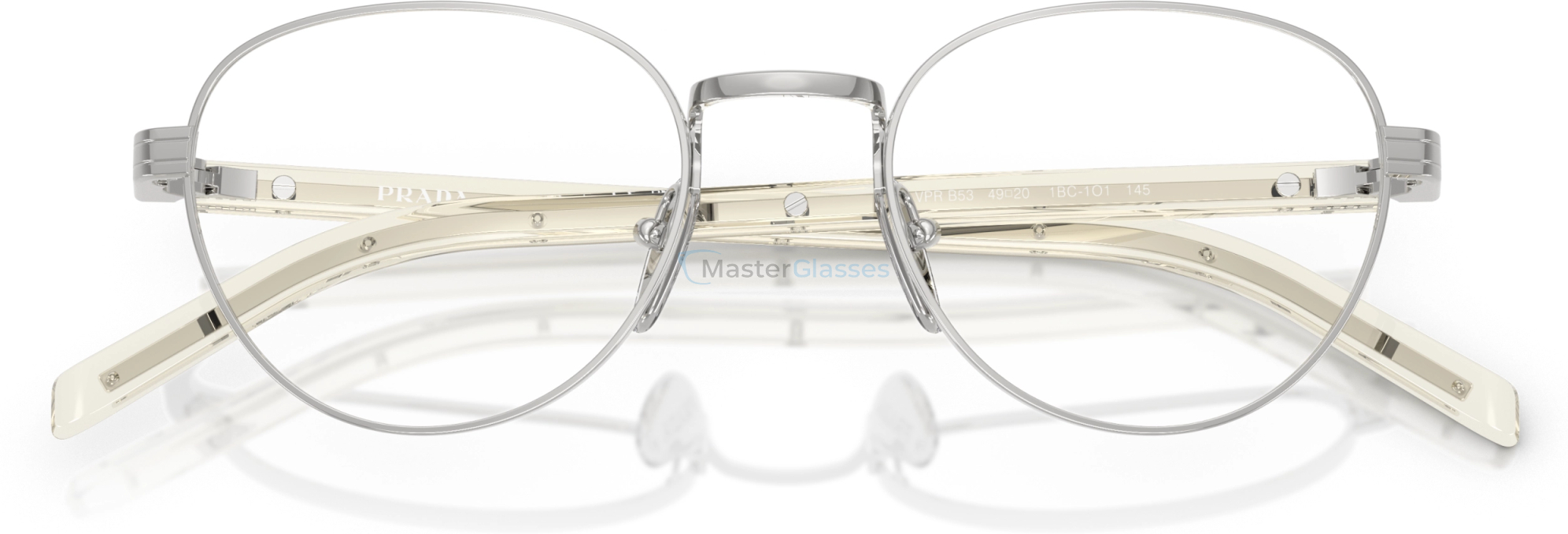  Prada PR B53V 1BC1O1 Silver