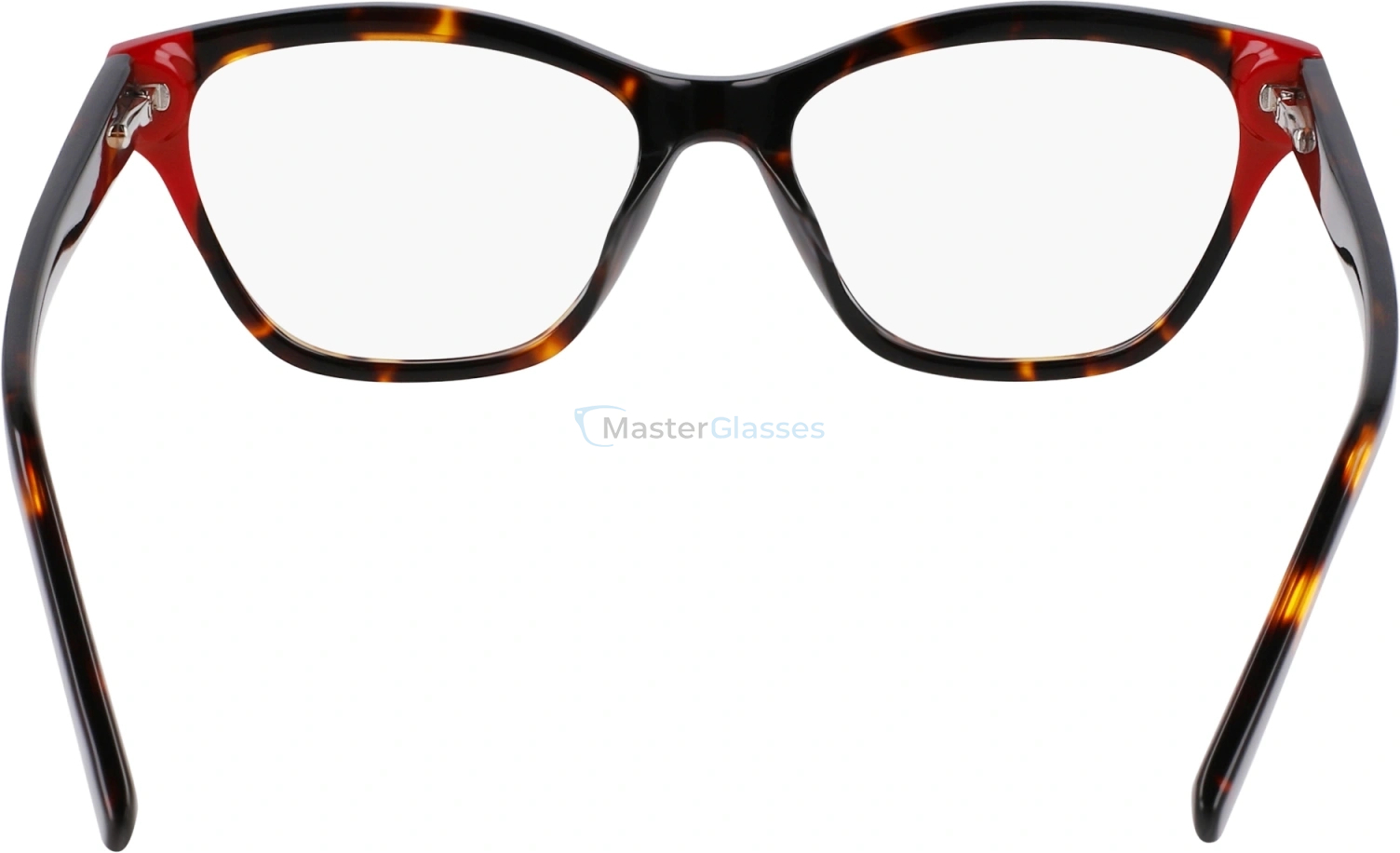  DKNY DK5057 237,  DARK TORTOISE/RED, CLEAR