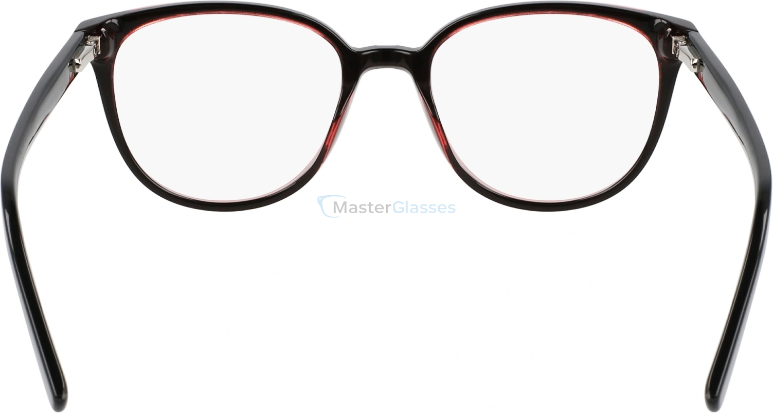  DKNY DK5059 1,  BLACK/CORAL LAMINATE, CLEAR