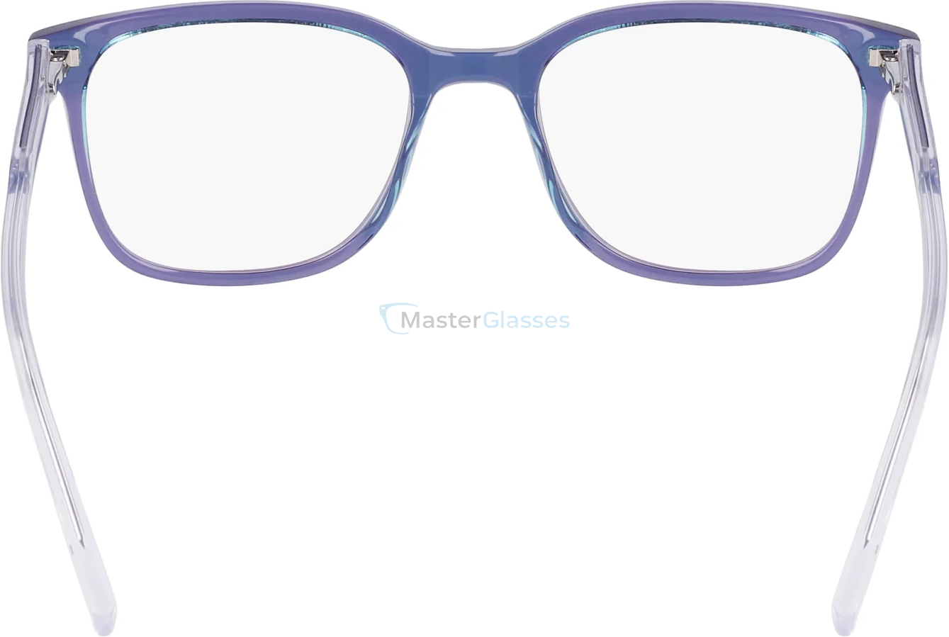  DKNY DK5065 400,  CRYSTAL BLUE LAMINATE, CLEAR