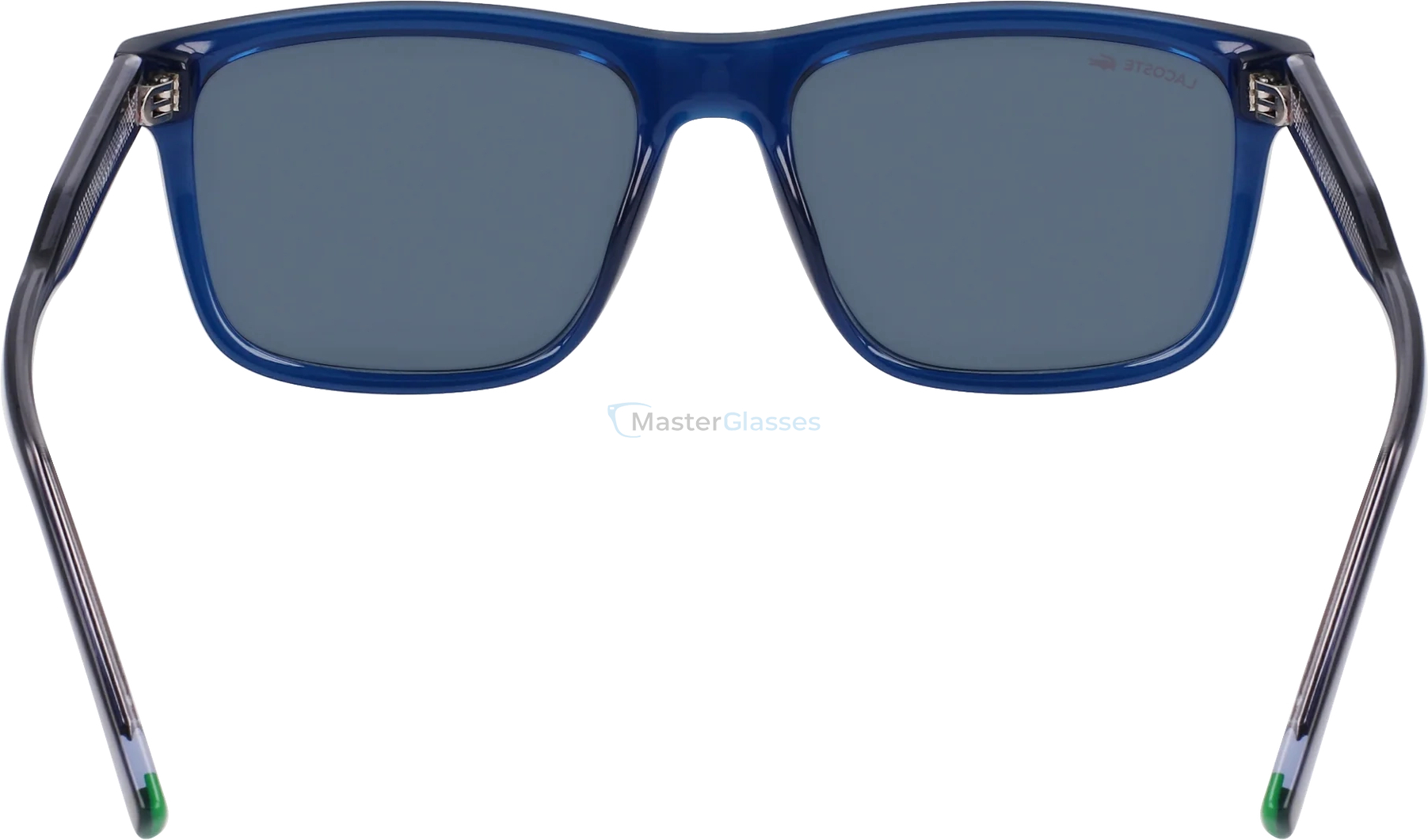   LACOSTE L6025S 410,  TRANSPARENT BLUE, SOLID BLUE