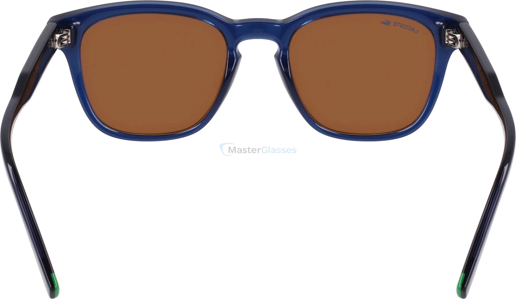   LACOSTE L6026S 410,  TRANSPARENT BLUE, SOLID BROWN