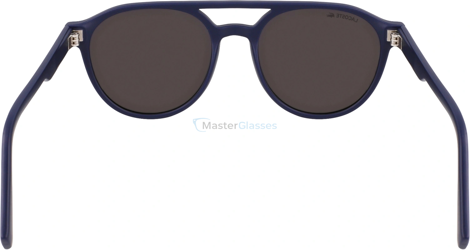   LACOSTE L6008S 424,  MATTE BLUE, Solid Smoke