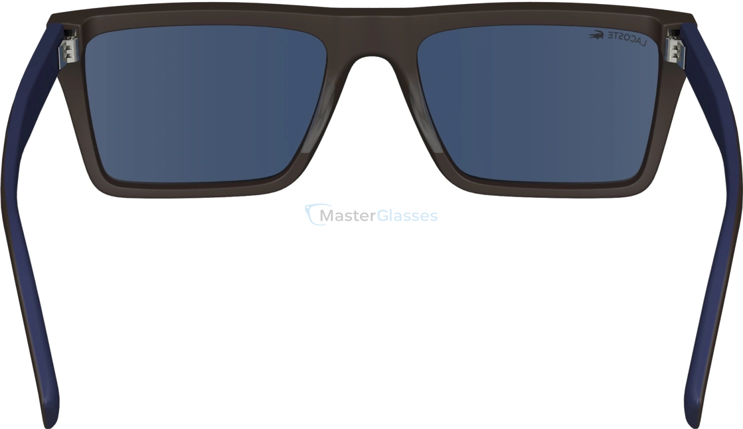   LACOSTE L6009S 210,  MATTE BROWN, Solid Blue